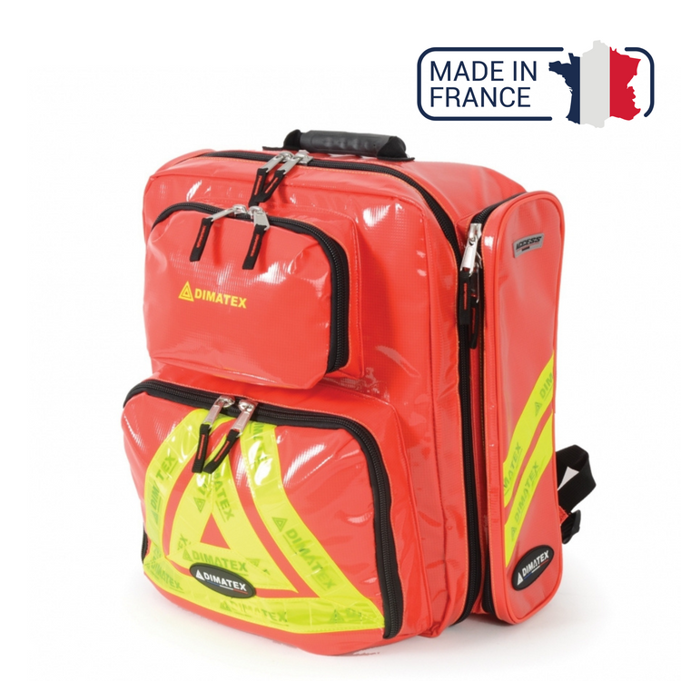 Sac d'intervention 43 litres REFLEX - Rouge ou bleu - DIMATEX