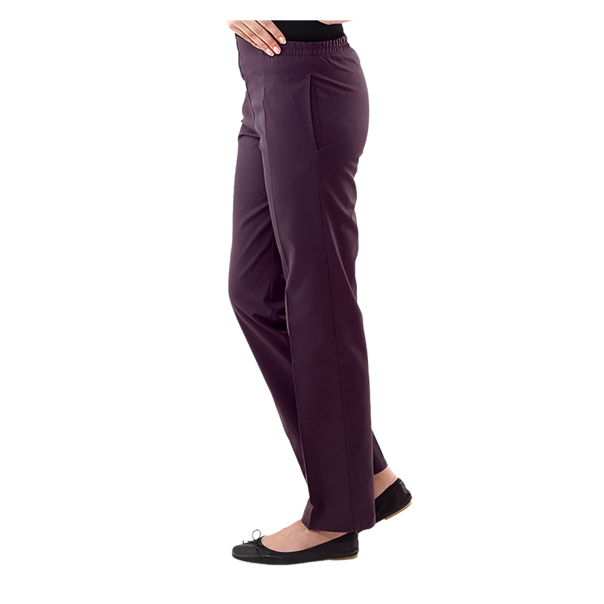 Manhattan - Pantalon - Femme - Ceinture élastique - Avec poches