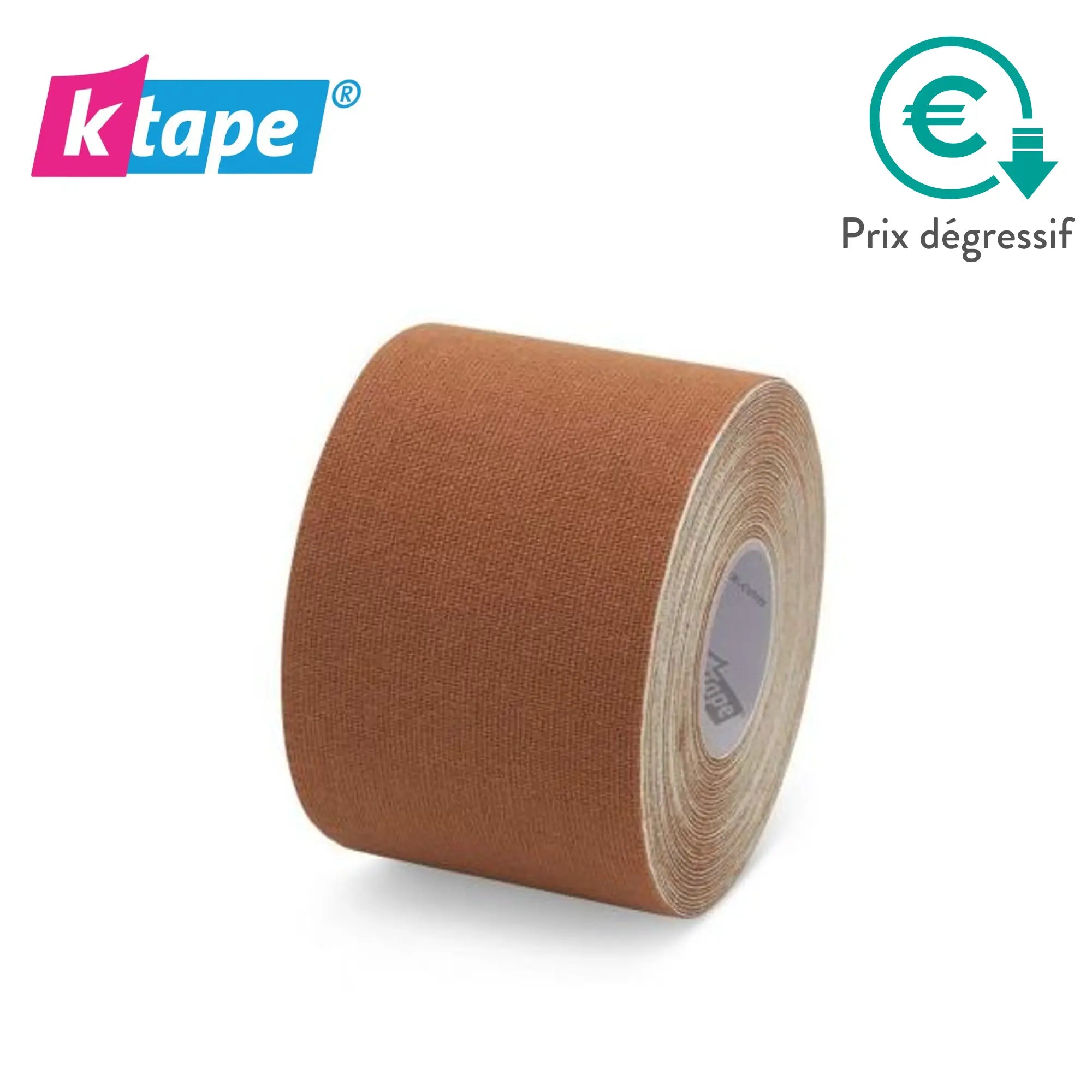 Bande adhésive élastique - 5cm x 5m - 5 couleurs - K-Tape K-Tape