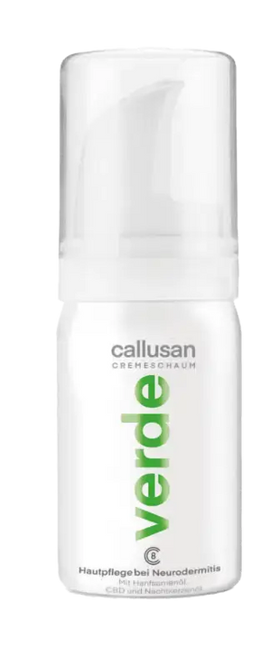 Crème mousse Verde Végétalienne - Callusan My Podologie  40ml