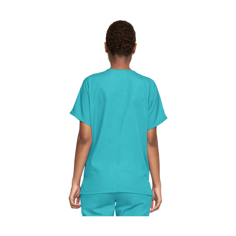 Guéthary - Tunique médicale - Col V - Manches courtes - Femme - Cherokee - Couleur 1 Cherokee Authentic Workwear 