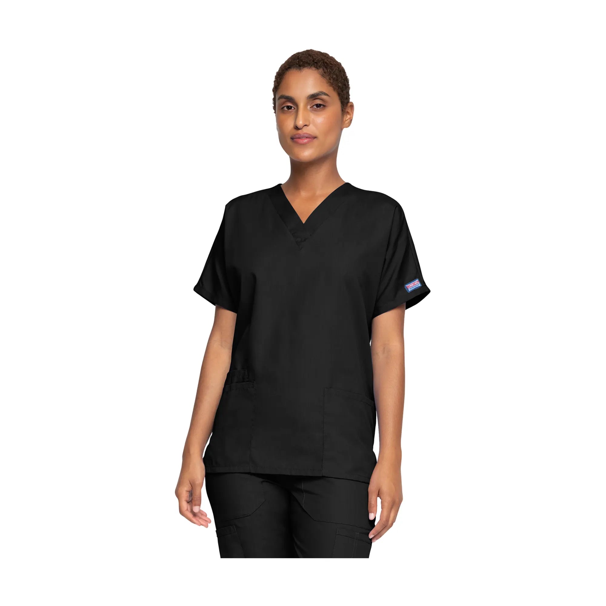 Guéthary - Tunique médicale - Col V - Manches courtes - Femme - Cherokee - Couleur 2 Cherokee Authentic Workwear 