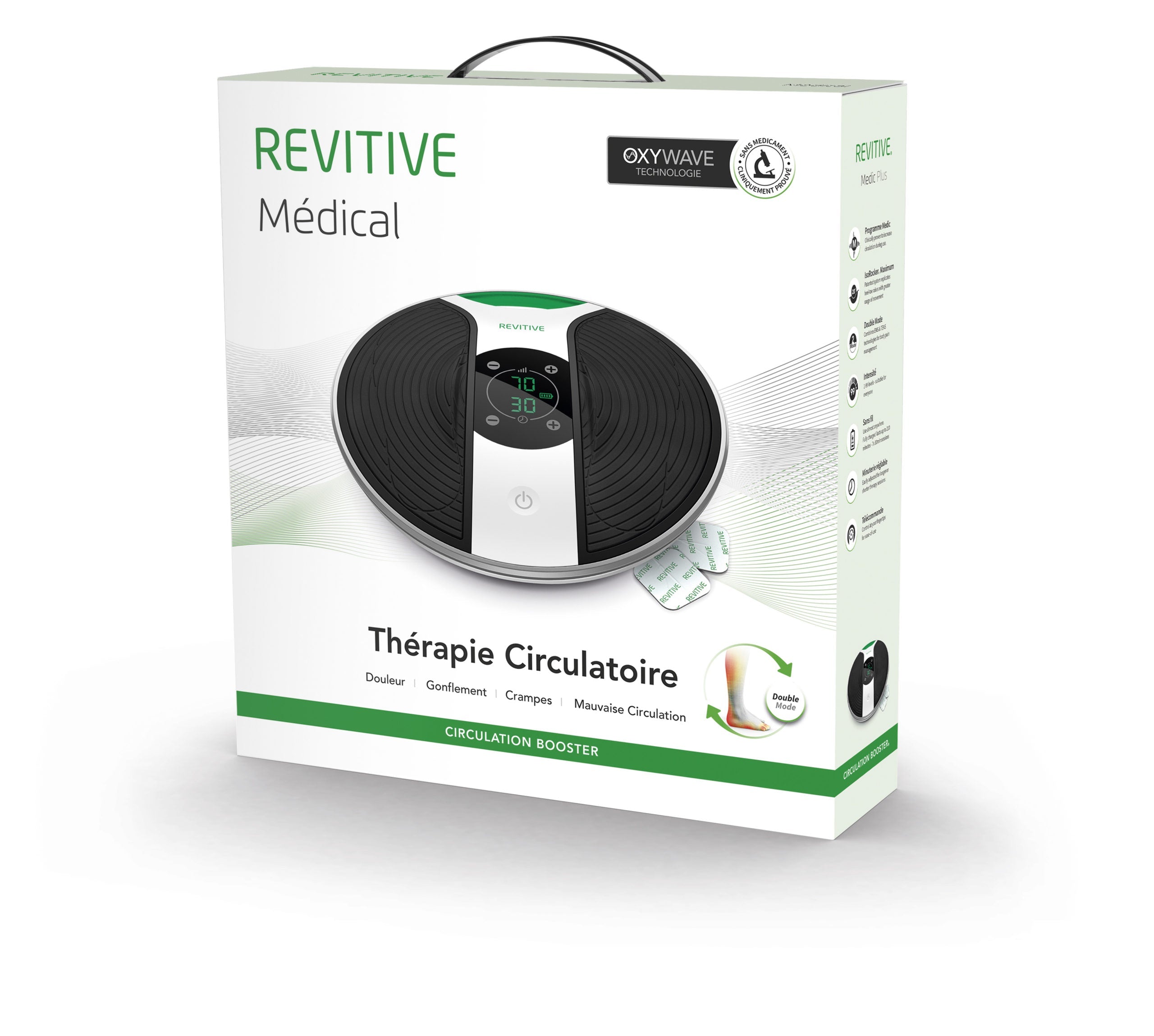 Stimulateur Circulatoire sans fil MEDIC PLUS - REVITIVE Revitive