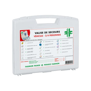 Valise de secours Véhicule - 2 à 4 personnes - Farmor - My Podologie